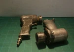 Lot Of (2) Air Tools - Working But Missing Parts As. Fixed Price $22.40.